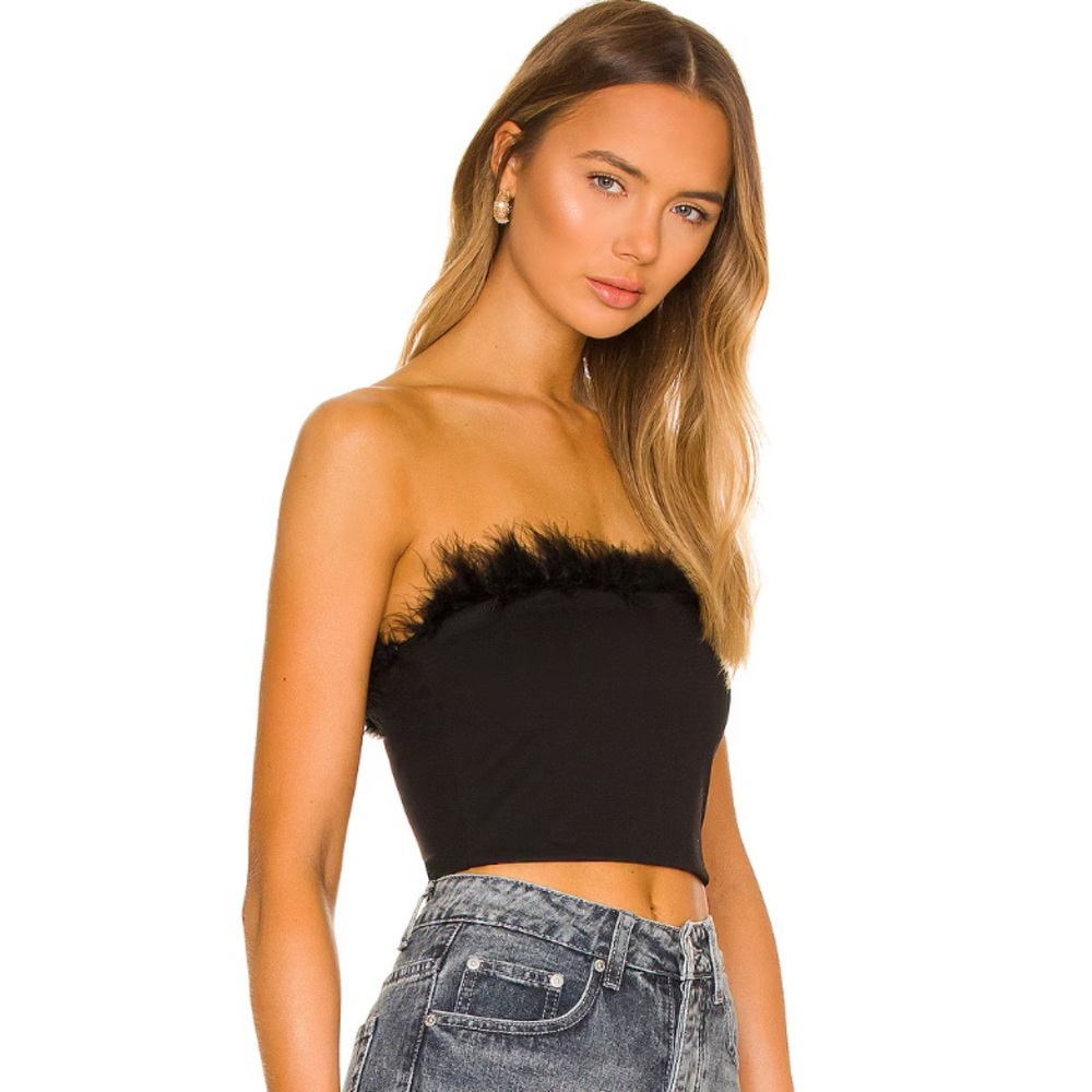 Superdown Olivia Strapless Top - image 2